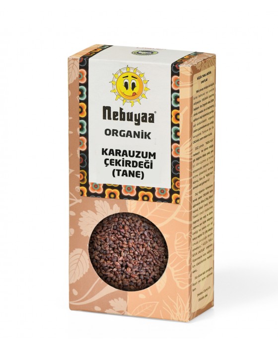 ORGANİK KARAÜZÜM ÇEKİRDEĞİ(TANE)50 GR